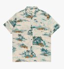 Quiksilver - Men's Longmanhill Short Sleeve Skjorte - Herre - Birch