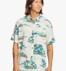 Quiksilver - Men's Longmanhill Short Sleeve Skjorte - Herre - Birch