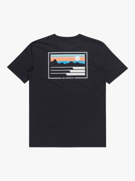 Quiksilver - Men's Land & Sea T-shirt - Herre - Dark Navy