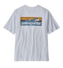 Patagonia - Men's Boardshort Logo Pocket Responsibili T-shirt - Herre - White