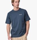 Patagonia - Men's P-6 Logo Responsibili T-shirt - Herre - Utility Blue