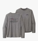 Patagonia - Men's Capilene Cool Daily Graphic UV T-shirt - Herre - Skyline Feather Grey