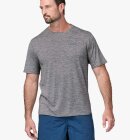 Patagonia - Men's Capilene Cool Daily Graphic UV T-shirt - Herre - Boardlogo Grey