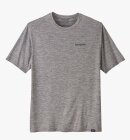 Patagonia - Men's Capilene Cool Daily Graphic UV T-shirt - Herre - Boardlogo Grey
