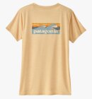 Patagonia - Women's Capilene Cool Daily Graphic UV T-Shirt - Dame - Sandy Melon