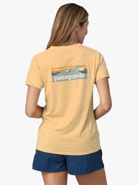 Patagonia - Women's Capilene Cool Daily Graphic UV T-Shirt - Dame - Sandy Melon