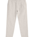 KnowledgeCotton Apparel - Men's Chuck Regular Hør Pants - Herre - Light Feather Gray