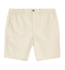 KnowledgeCotton Apparel - Men's Fig Loose Poplin Shorts - Herre - Light Feather Gray