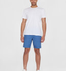 KnowledgeCotton Apparel - Men's Boardwalk Shorts - Herre - Moonlight Blue