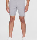 KnowledgeCotton Apparel - Men's Chuck Regular Chino Poplin Shorts - Herre - Alloy (Grå)