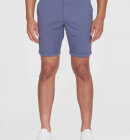 KnowledgeCotton Apparel - Men's Chuck Regular Chino Poplin Shorts - Herre - Vintage Indigo