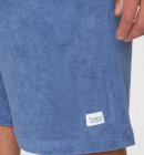 KnowledgeCotton Apparel - Men's Fig Loose Terry Shorts - Herre - Moonlight Blue