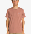 Billabong - Men's Arch T-shirt - Herre - Rosewood