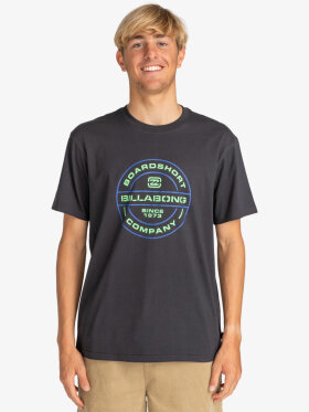 Billabong - Men's Rotor Fill T-shirt - Herre - Washed Black