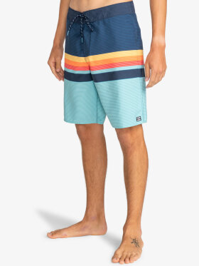 Billabong - Men's All Day Stripes 20inch Badeshorts - Herre - Blue