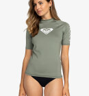 Roxy - Women's Whole Hearted Short Sleeve UV T-shirt - Dame - Agave Green