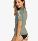 Roxy - Women's Whole Hearted Short Sleeve UV T-shirt - Dame - Agave Green