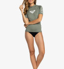 Roxy - Women's Whole Hearted Short Sleeve UV T-shirt - Dame - Agave Green