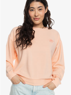 Roxy - Women's Surfing By Moonlight Sweatshirt - Dame - Peach Parfait 