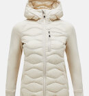 Peak Performance - Women's Helium Hybrid Dunjakke - Dunjakke - Dame - Sand Fog/Vintage White