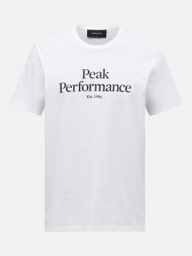 Peak Performance - Men's Original Logo T-shirt - Herre - Off White / Black