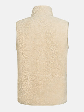 Peak Performance - Men's Pile Vest - Herre - Sand Fog/Vintage White