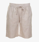 Blue Sportswear - Antonie Bomulds/Hør Shorts - Dame - Chalk Melange