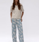 Blue Sportswear - Anisette Flowerprint Sommerbukser - Dame - Sea