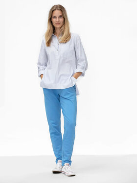 Blue Sportswear - Ariana Thin Stripe Skjorte - Dame - Heaven (lyseblå)
