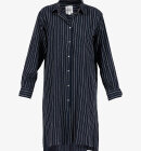 Blue Sportswear - Ariel Striped Skjortekjole - Dame - New Navy/Chalk