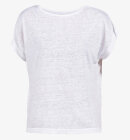 Blue Sportswear - Anabell Hør T-shirt/Bluse - Dame - White