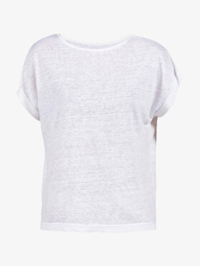 Blue Sportswear - Anabell Hør T-shirt/Bluse - Dame - White