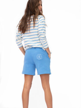 Blue Sportswear - Asma Langærmet Striped Bluse - Dame - Ecru/Fresh Blue