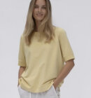 Blue Sportswear - Bine Short Sleeve Bluse - Dame - Chalk (beige)