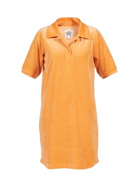 Blue Sportswear - Birka Velvet Kjole - Dame - Sunrise (orange)