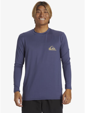 Quiksilver - Men's Everyday Surf Long Sleeve UV T-shirt - Herre - Crown Blue