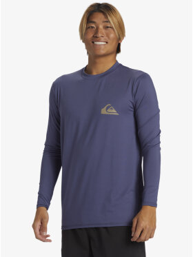 Quiksilver - Men's Everyday Surf Long Sleeve UV T-shirt - Herre - Crown Blue