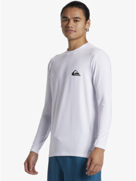 Quiksilver - Men's Everyday Surf Long Sleeve UV T-shirt - Herre - White