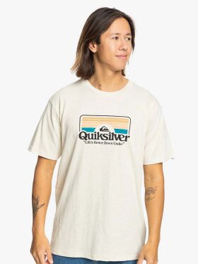 Quiksilver - Men's Step Inside T-shirt - Herre - Birch