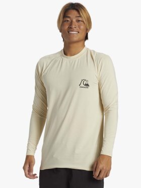 Quiksilver - Men's DNA Surf Long Sleeve UV T-Shirt - Herre - Oyster White