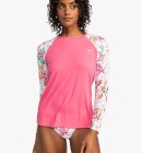 Roxy - Women's Printed Long Sleeve UV T-shirt - Dame - White Happy Tropical