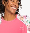 Roxy - Women's Printed Long Sleeve UV T-shirt - Dame - White Happy Tropical