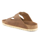 Birkenstock - Women's Arizona Big Buckle Læder Sandaler (smal model) - Dame - Cognac