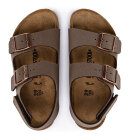 Birkenstock - Kids Milano Birko-Flor Nubuklæder Sandaler - Børn - Mocha - Normal