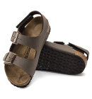 Birkenstock - Kids Milano Birko-Flor Nubuklæder Sandaler - Børn - Mocha - Normal