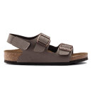 Birkenstock - Kids Milano Birko-Flor Nubuklæder Sandaler - Børn - Mocha - Normal