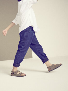 Birkenstock - Kids Milano Birko-Flor Nubuklæder Sandaler - Børn - Mocha - Normal