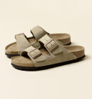 Birkenstock - Arizona Ruskindslæder Sandaler - Unisex - Taupe