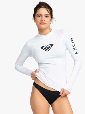 Roxy - Women's Whole Hearted Long Sleeve UV T-shirt - Bright White