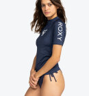 Roxy - Women's Whole Hearted Short Sleeve UV T-shirt - Dame - Mood Indigo (mørkeblå)